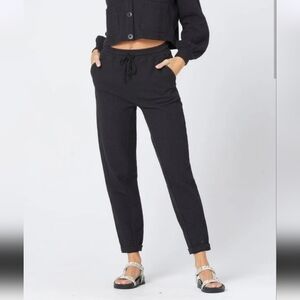 L*Space Black Track Pants